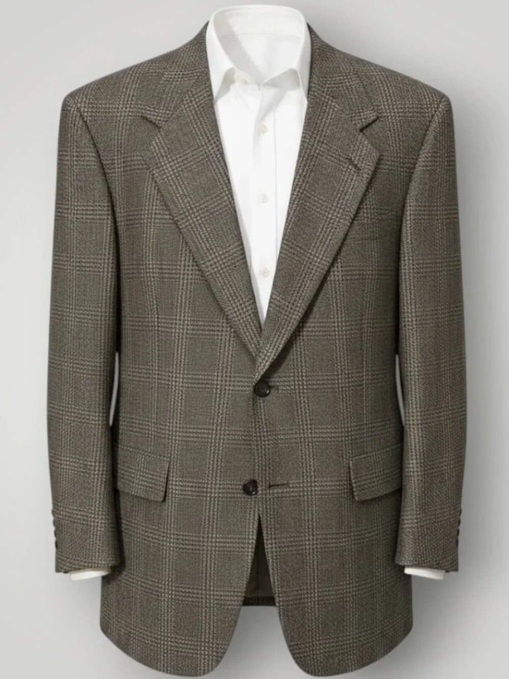 HART SHAFFNER MARX Vintage Mens Blazer Sport Coat 2 Button Suit Jacket Wool 42R